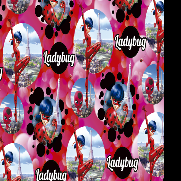 PAPEL COUCHE LADY BUG GRANMARK 50X70 CM. PZA